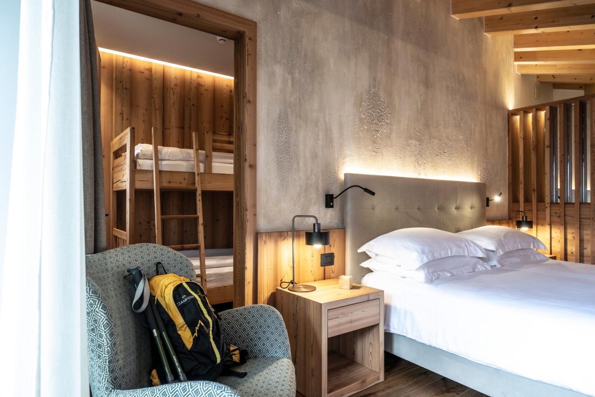 Ciampedie Luxury Alpine Spa Hotel Vigo di Fassa Luaran gambar